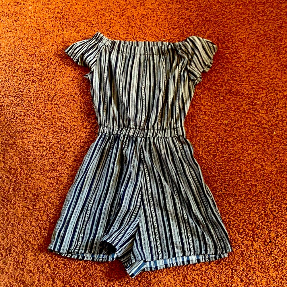 Primark Striped Strapless Romper